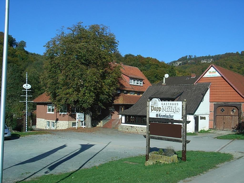 Hotel Papp-Muehle Zersen Exterior photo